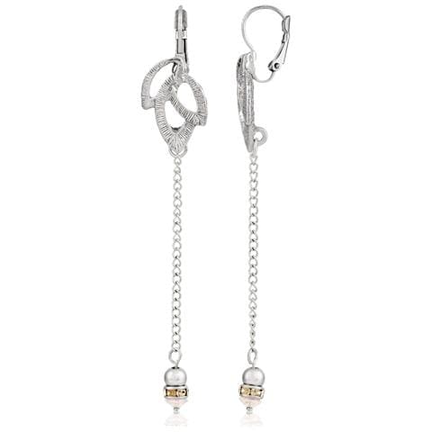 Ciondolo In Argento Con Pendolo In Argento E Cristallo - Foto 1