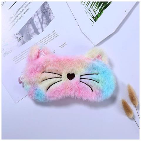 Set Maschere Per Dormire Gatto - Morbide, Confortevoli E Copri Occhi Oscuranti Per Un Sonno Riposante (3 Pezzi) - Foto 2