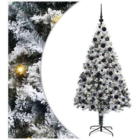 Albero di Natale artificiale con 300 LED Bianco 180 cm - Foto 1