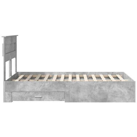 Struttura del letto con cassetto con testiera Legno multistrato - Foto 9