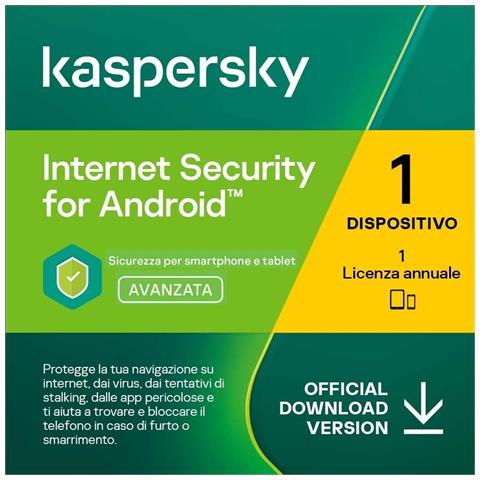 1PZ Internet Security for Android 2019-2025 - 1 Dispositivo - 1 Anno - Foto 1