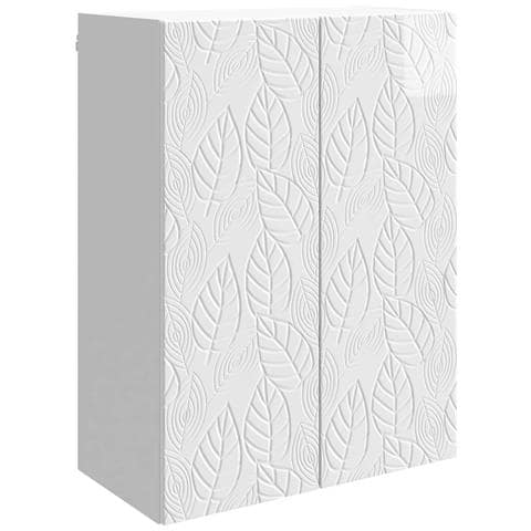 Mobiletto a muro Bianco Lucido 66 x 34,5 x 90 cm - Foto 1