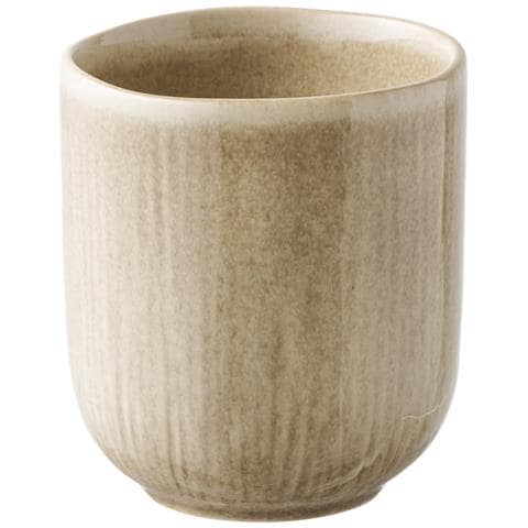 Set 4 Tazze Viola In Stoneware Beige Senza Manico Ø8x9,5 Cm - Foto 1