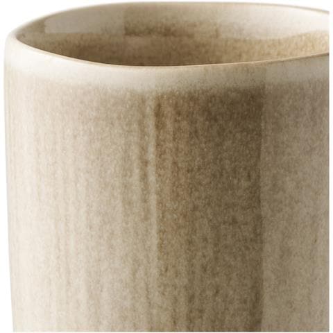 Set 4 Tazze Viola In Stoneware Beige Senza Manico Ø8x9,5 Cm - Foto 2