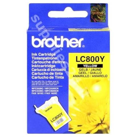 LC-800Y Cartuccia Inchiostro Giallo Capacità 400 Pagine  - Foto 2