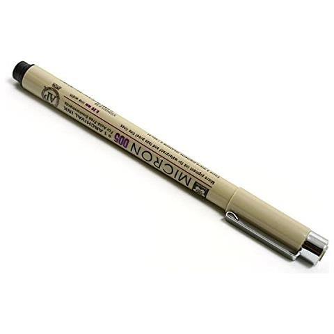 pz. 1 Fineliner Pigma Micron XSDK. nero 0.5mm A006001 - Foto 2