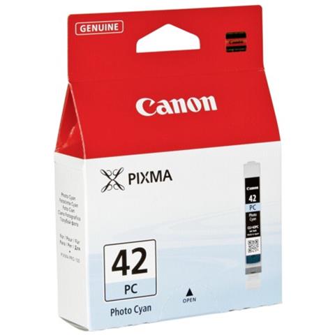 CLI-42PC Serbatoio Ink Originale Ciano Foto a Base acqua per Canon PIXMa PRO-100 Capacità 292 Pagine - Foto 5