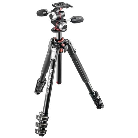 Treppiede Testa a 3 Movimenti Altezza Max 173 cm Nero MK190XPRO4-3W - Foto 2