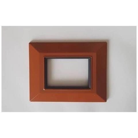 Placca Placchetta Placchette Compatibili Per Serie Axolute Sq Colorate - Cotto 3 - Foto 1