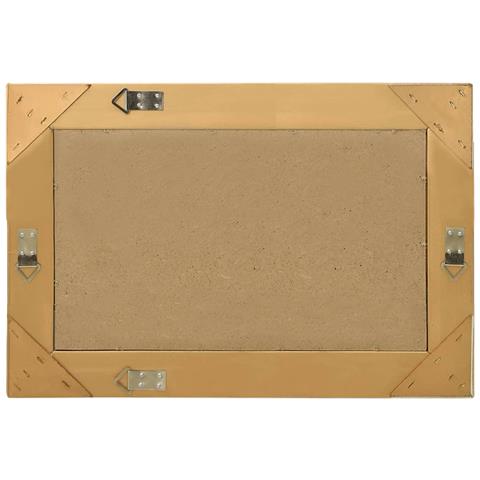 Specchio Da Parete Stile Barocco 60x40 Cm Oro - Foto 2