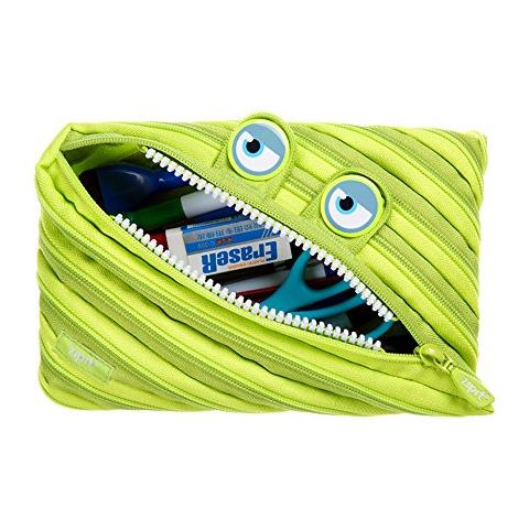 , Ztm-wd-ali Bruti Astuccio Gigante Un'unica Lunga Lunga Realizzato Con Cerniera, Colore Verde - Foto 2