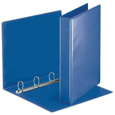 Esselte Prsentations-ringbuch Essentails, A4, Blau, 4d-ring Mechanik, Rckenbreite: 50 Mm, Ringdurchmesser: 30 Mm (49715)  - Foto 1
