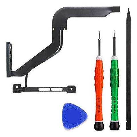 Sostituzione Hdd Hard Drive Cavo Sensore Infrarossi Sonno Rivelatore Con Disco Rigido Staffa Compatibile Con Macbook Pro A1278 13 Mid 2012 Part Nr 821-2049-a - Foto 1