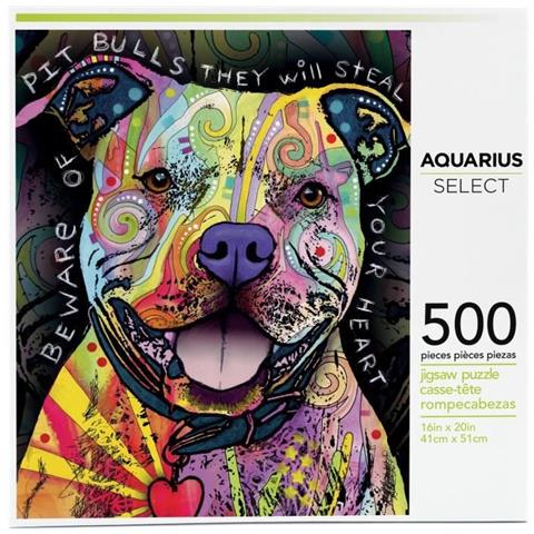 Aquarius IT Pennywise - Rompecabezas de 500 Piezas (Rompecabezas de 500 Piezas), sin deslumbramiento, Ajuste de precisión, mercancía y coleccionables con Licencia Oficial de la película IT, 14 x 19