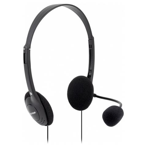 Cuffie Con Microfono Hs-01 Rev 2.2 Doppio Jack 3.5mm + Adattatore - Foto 2