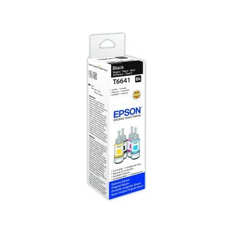 C13T664140 Cartuccia Ink Originale Nera EcoTank L355 Capacità 6500 Pagine - Foto 1