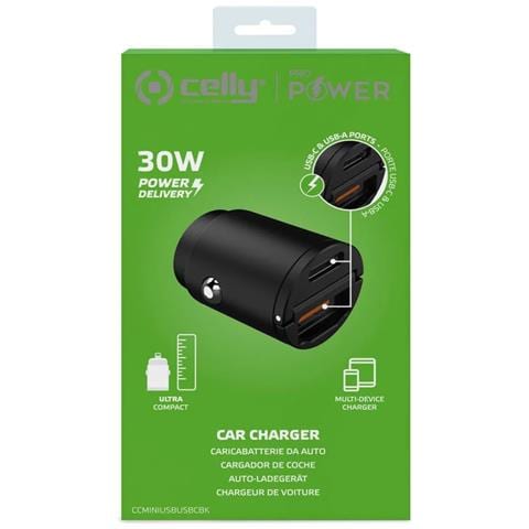 Usb /usb-c Mini Car Charger 30w Black - Foto 9