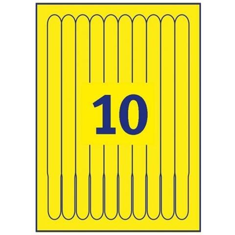 Etichetta Giallo L4001-10 per Stampante - Foto 3