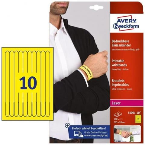 Etichetta Giallo L4001-10 per Stampante - Foto 1