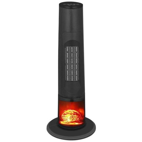 Termoventilatore Ceramico a Torre Oscillante ATMO AR4P22FP con Potenza 2000 W Colore Nero - Foto 1