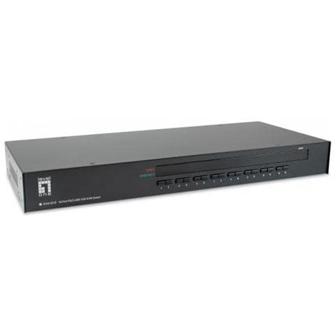 Kvm-3216 Switch Kvm-3216 16 porte Per Keyboard-video-mouse (kvm) Montaggio Rack Colore Nero - Foto 1