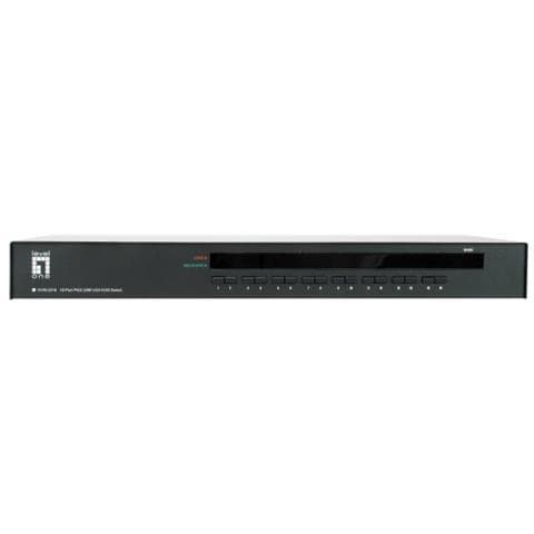Kvm-3216 Switch Kvm-3216 16 porte Per Keyboard-video-mouse (kvm) Montaggio Rack Colore Nero - Foto 3