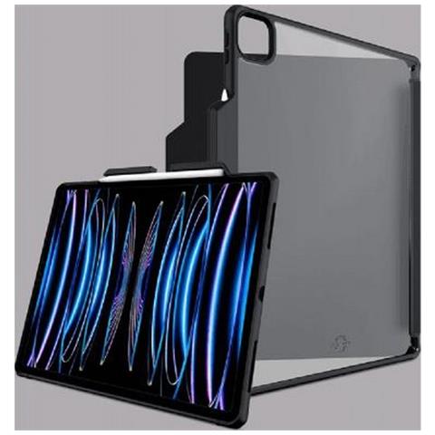 Cover Folio Per Ipad Pro 12.9'' Hybrid Solid R 100% Plastica Riciclata, Trasparente - Foto 2