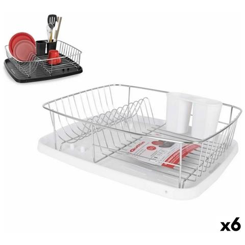 Scolapiatti Da Lavandino Quttin 42 X 34 X 11 Cm (6 Unità) - Foto 1