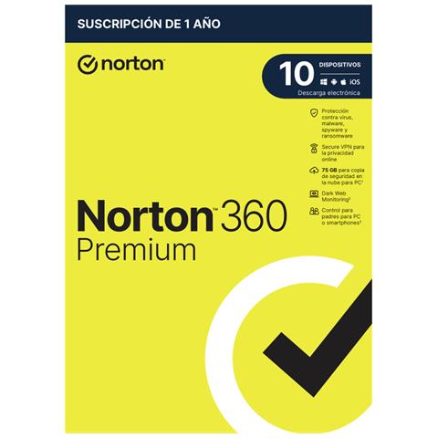Protezione Antivirus 360 Premium 75GB ES 1us 10 Dispositivi 1A - Foto 1