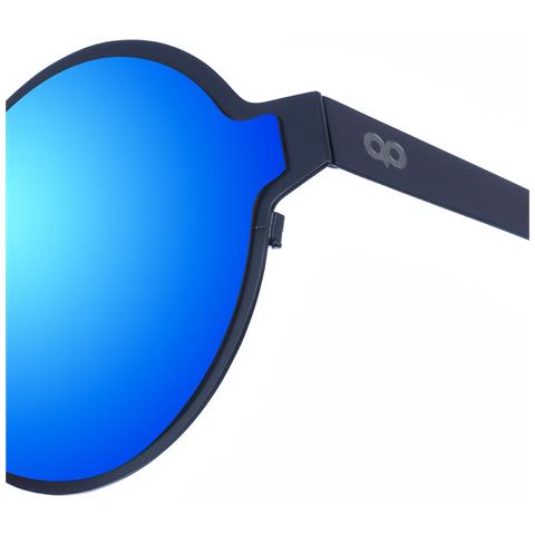 Occhiali Da Sole Unisex Margarette In Metallo Dalla Forma Rotonda - Foto 3
