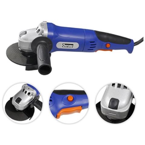 Trade Shop - Smerigliatrice Angolare Professionale 900 Watt Disco 125 Mm Flex Elettrico - Foto 1