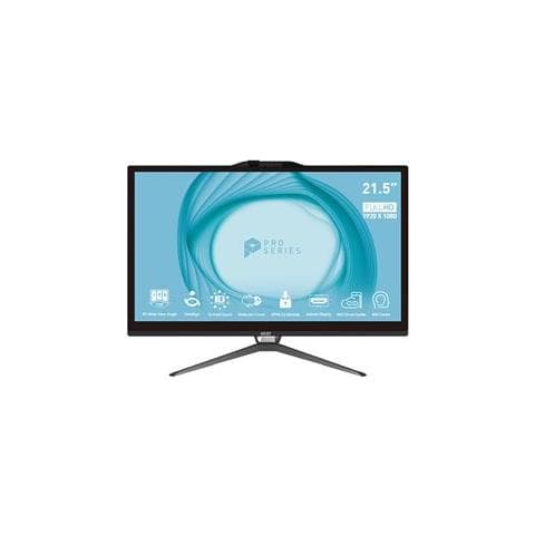 All-In-One Pro AP222T 13M-057IT Monitor 21.5" Full HD Intel® Pentium® Gold G7400 Dual Core 3.7 GHz Ram 4 GB SSD 128 GB Intel UHD Graphics 710 4 xUSB 3.2 Windows 11 Pro - Foto 1