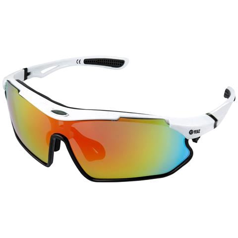 Sunray Occhiali Da Sole Sportivi Bianco /nero /rosso - Foto 1