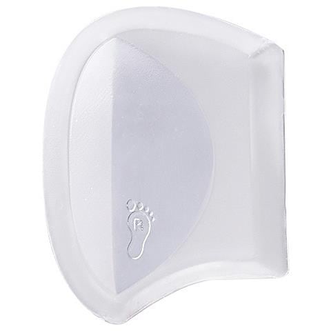 Mezze Solette In Gel Per Supporto Dell'arco Plantare Nero L Transparent S - Foto 4