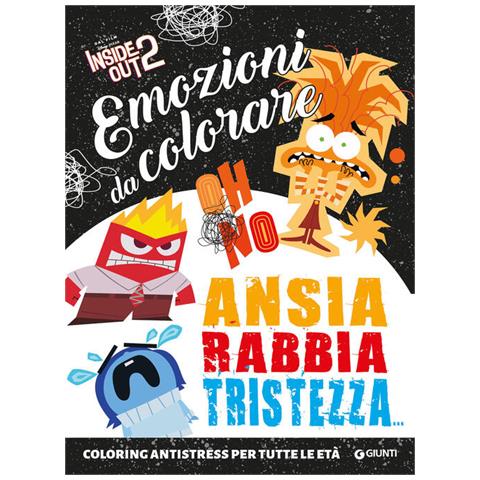 Inside out 2. Ansia, rabbia, tristezza. Emozioni da colorare - Foto 1