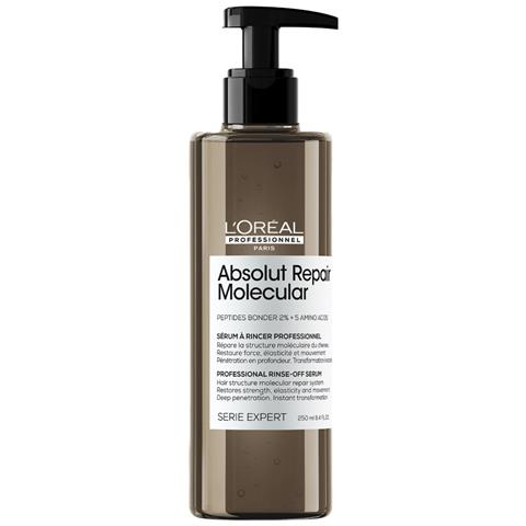 L'oreal Professionnel, Serie Expert Absolut Repair Molecular, Siero Per Capelli, Per La Riparazione, 250 Ml - Foto 2