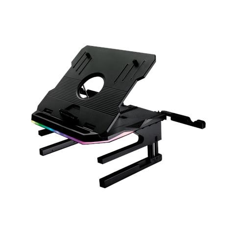 PORTUS X2 Supporto per computer portatile Nero 43,9 cm (17.3") - Foto 1