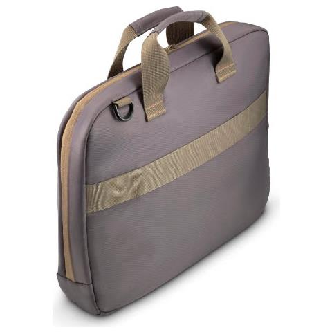 Ultra Lightweight 35,8 cm (14.1") Borsa con caricamento dall'alto Antracite, Beige - Foto 2
