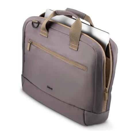 Ultra Lightweight 35,8 cm (14.1") Borsa con caricamento dall'alto Antracite, Beige - Foto 11