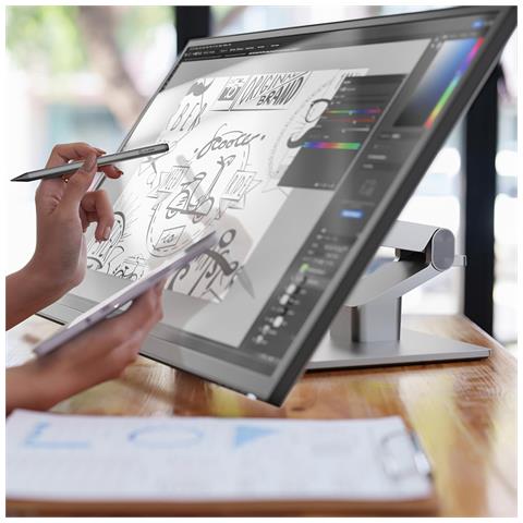 Styler Modello Attivo 2 Ricaricabili Per Schermi Tattili Clarity / Tablet, Grigio - Foto 2