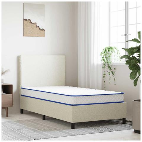 Materasso Viscoelastico Bianco 90x190x17 Cm - Foto 1