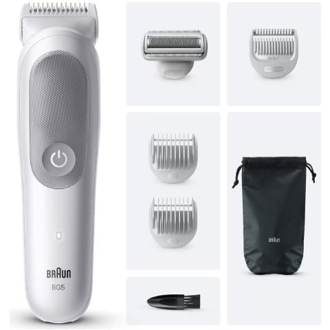 Series 5 BG5550 rasoio elettrico / regolabarba / tagliabasette Grigio - Foto 1