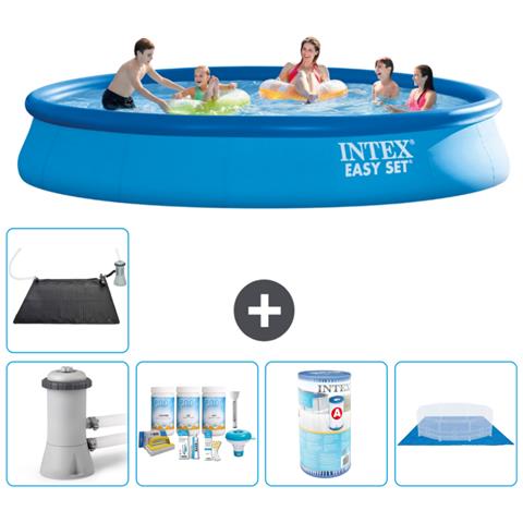 Piscina Fuori Terra - In Giro - 457x84 Cm - Blu - Include Accessori Coordinati A1210 - Foto 1