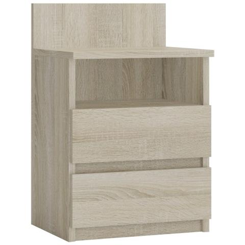 M1 SONOMA MAT comodino 2 cassetto /cassetti Quercia - Foto 1