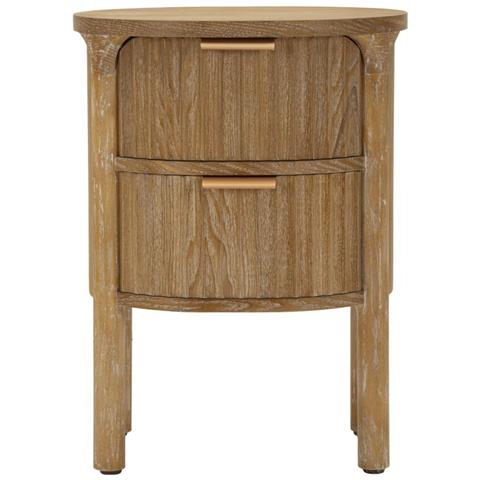 Comodino Mf754 - Marrone - Legno - 38x34,5x52 Cm - Foto 2