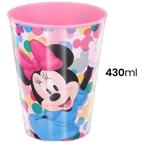 Bicchiere 430ml Riutilizzabile In Plastica Senza Bpa, Blu / Rosa - Foto 2