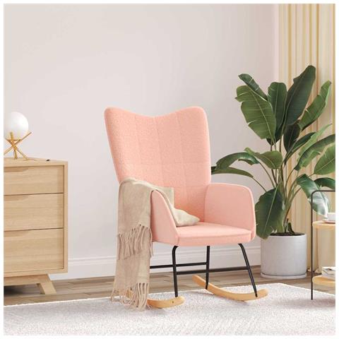Sedia rilassante Rosa 61 x 78 x 98 cm Tessuto - Foto 2