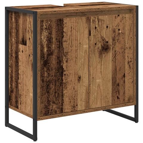 Mobile da Bagno Legno vecchio 60 x 30 x 60 cm Legno multistrato - Foto 1