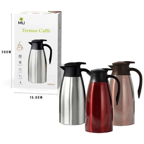 Termos Caffè 1600ml Acciaio Inox 304 Doppia Parete Sottovuoto Caldo/freddo - Foto 1