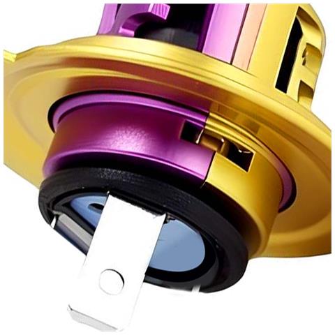 Lampadina Led H4 Per Faro Auto 30w 12v 6000k 3500lm Ip65 - Foto 2